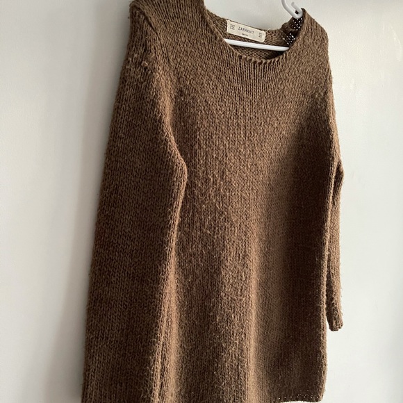 Knit sweater ZARA oversized - Picture 2 of 8